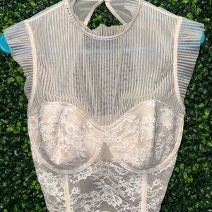 Victorias Secret highneck corset 34DD